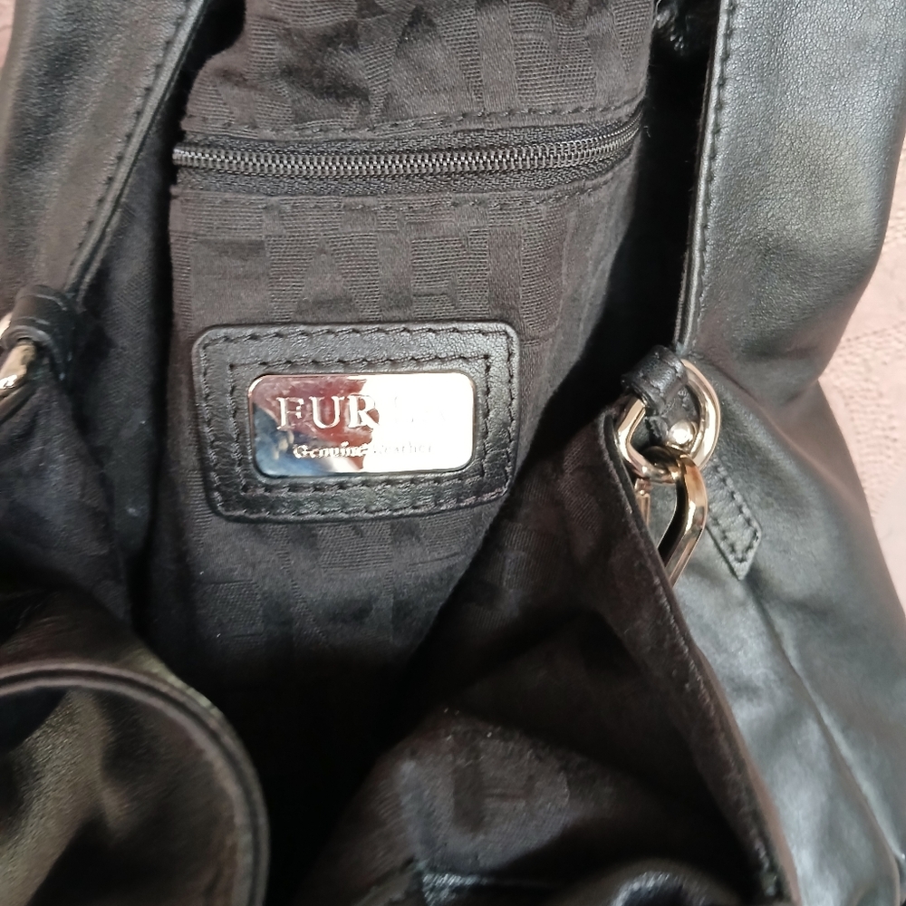 Furla Black Leather Bag - Picture 6 of 13